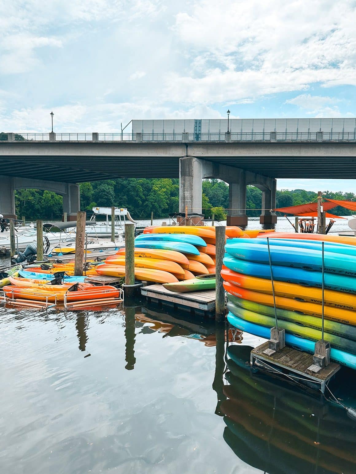 Kayaking in Occoquan VA- photo credit Keryn Means