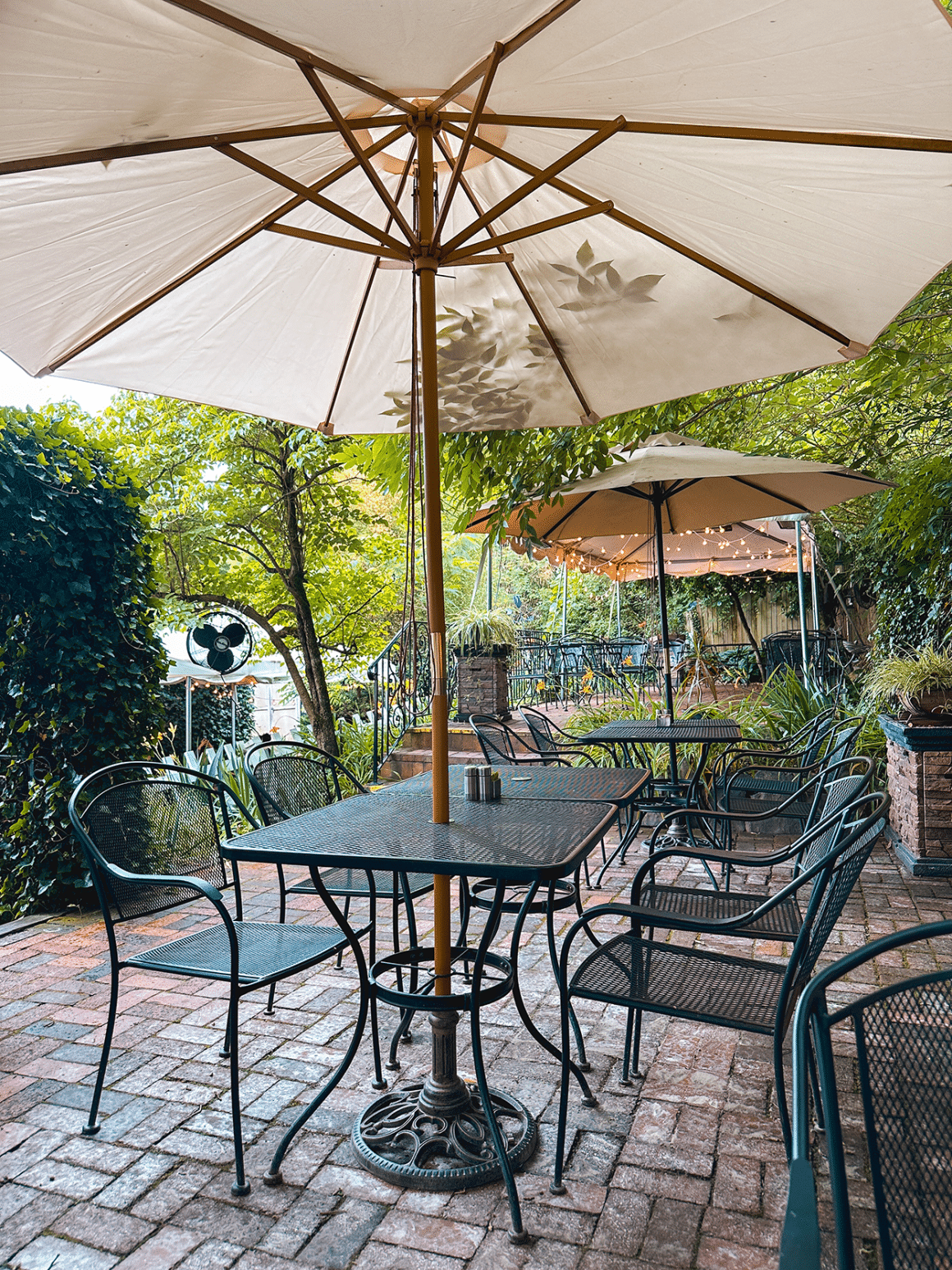 The Secret Garden restaurant in Occoquan, VA- photo credit Keryn Means