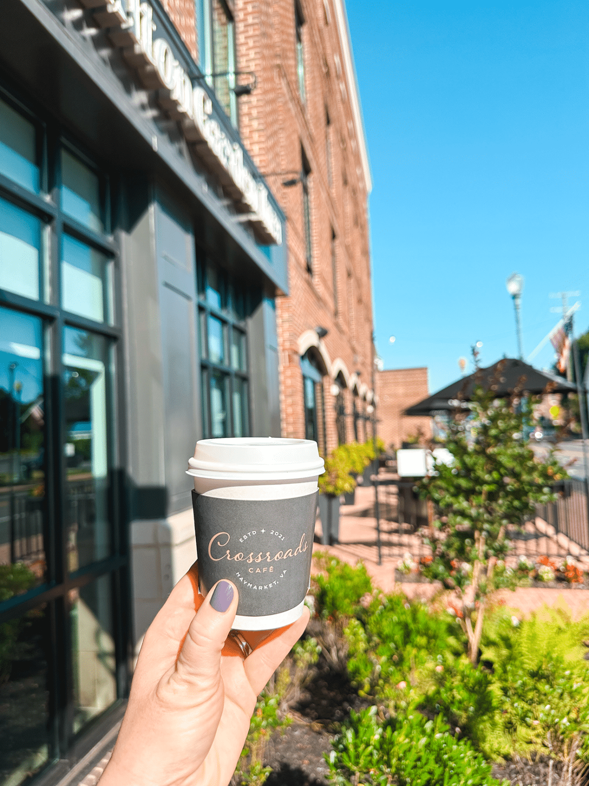 Crossroads Cafe in Haymarket VA- photo credit Keryn Means