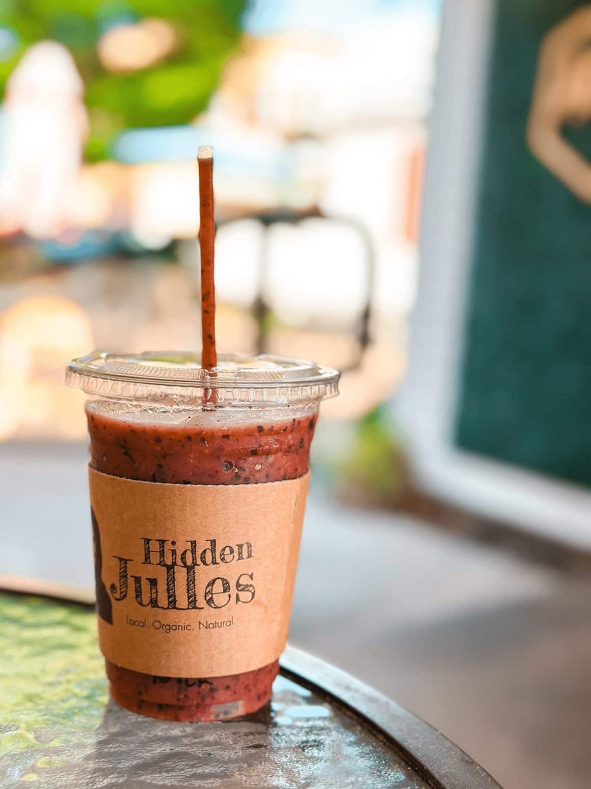 Smoothie from Hidden Jules in Haymarket, VA- photo credit Keryn Means