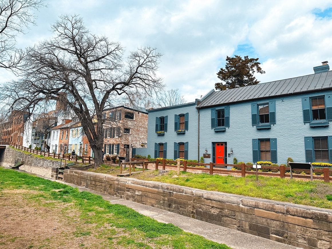C&O Canal in Georgetown Washington DC- credit Keryn Means